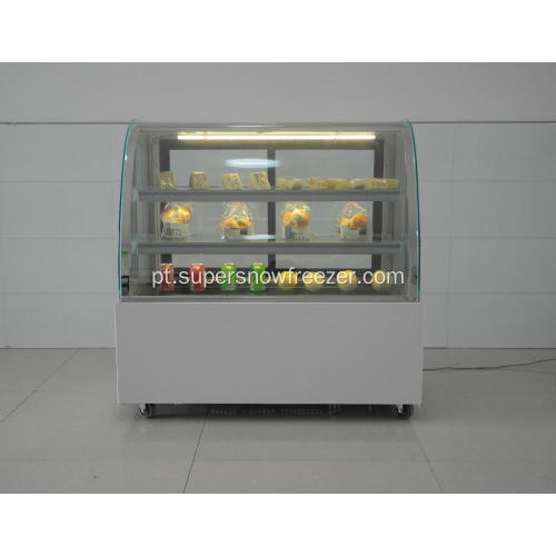 Famosa vitrine de bolo compressor compressor Refrigerado